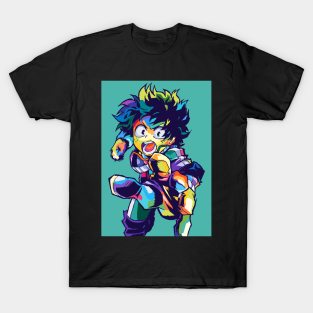 Haaa Anime Pop Art T-Shirt